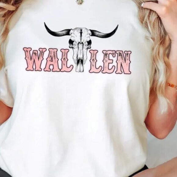 Country Music Shirt, Concert Tee, Cowgirl Shirts, Floral Rock Graphic Design - Picture 2 of 3